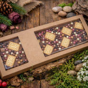 Czekolada mleczna z ciasteczkiem i kakaowymi perełkami Kakaowe Perełki