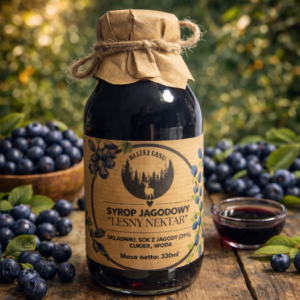 syrop jagodowy bliżej lasu