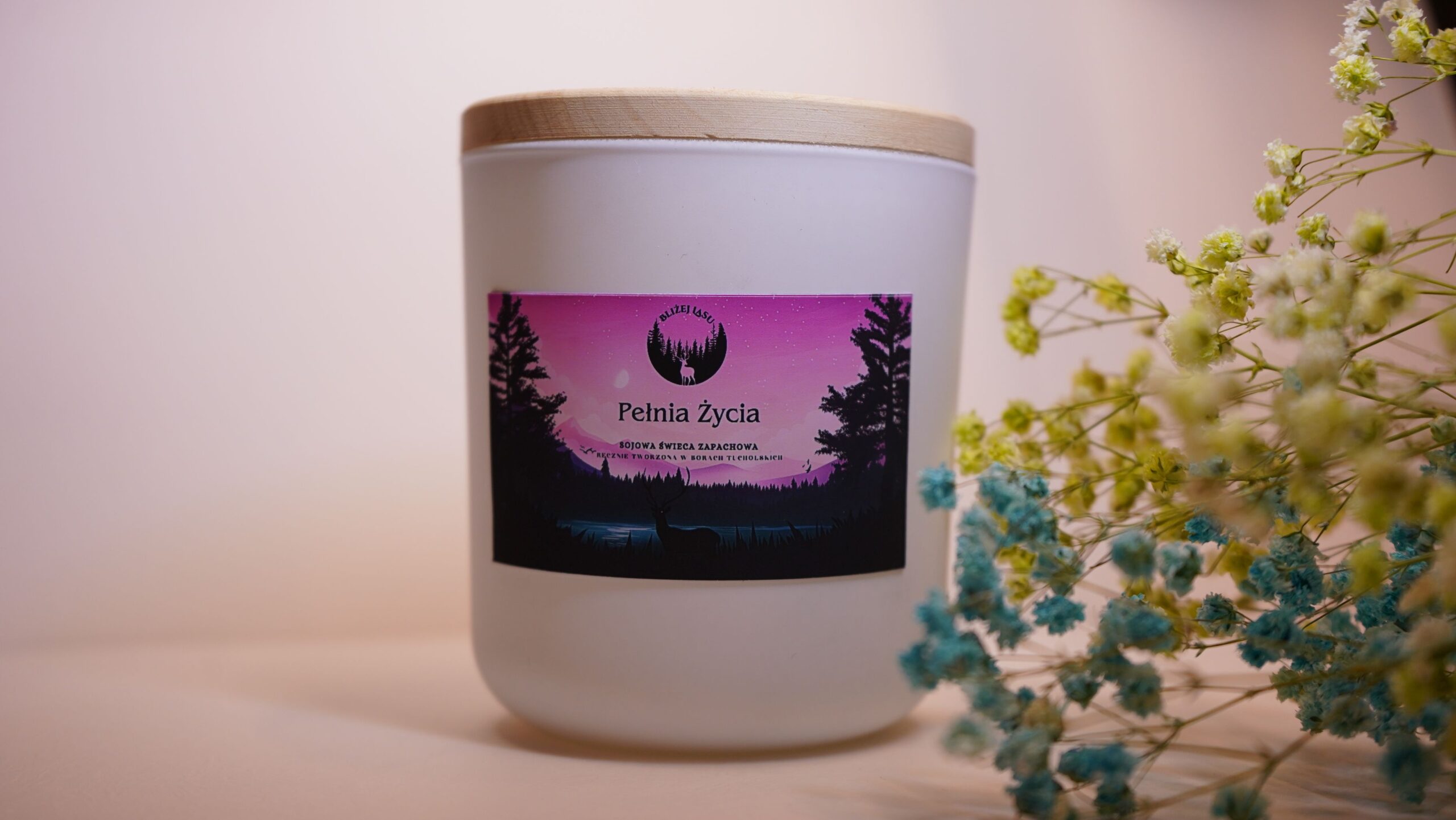 Pełnia Życia - sojowa świeca zapachowa