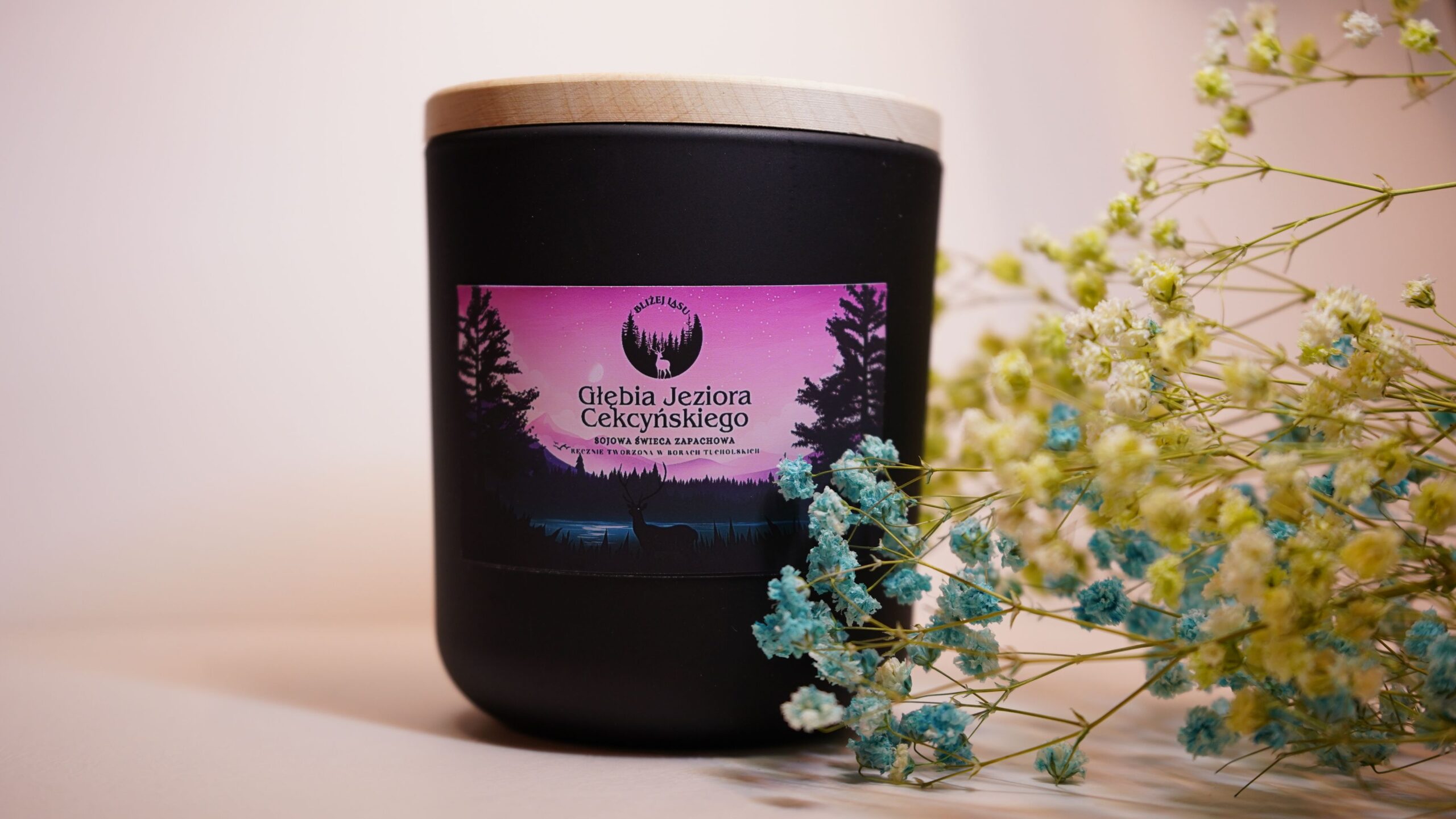 Głębia Jeziora Cekcyńskiego - sojowa świeca zapachowa