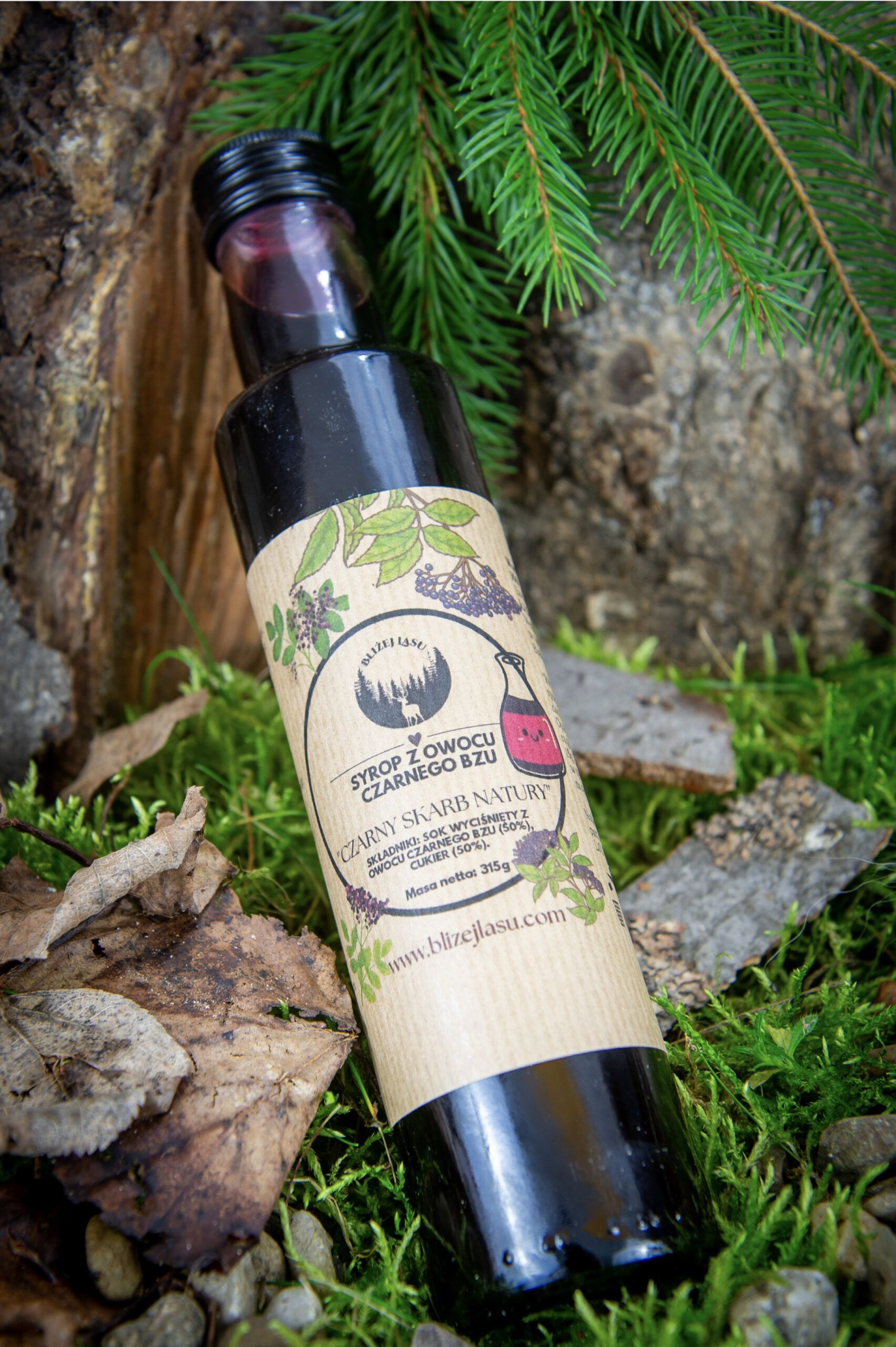 Syrop z Owocu Czarnego Bzu