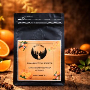 Kawa o smaku pomarańczy Pomarańczowa Rozkosz – opakowanie 200g