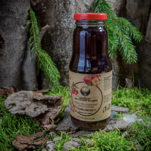 sok tłoczony jabłko wiśnia