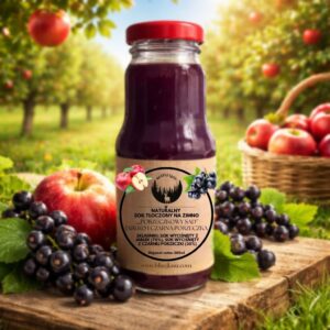 sok tłoczony jabłko czarna porzeczka bliżej lasu