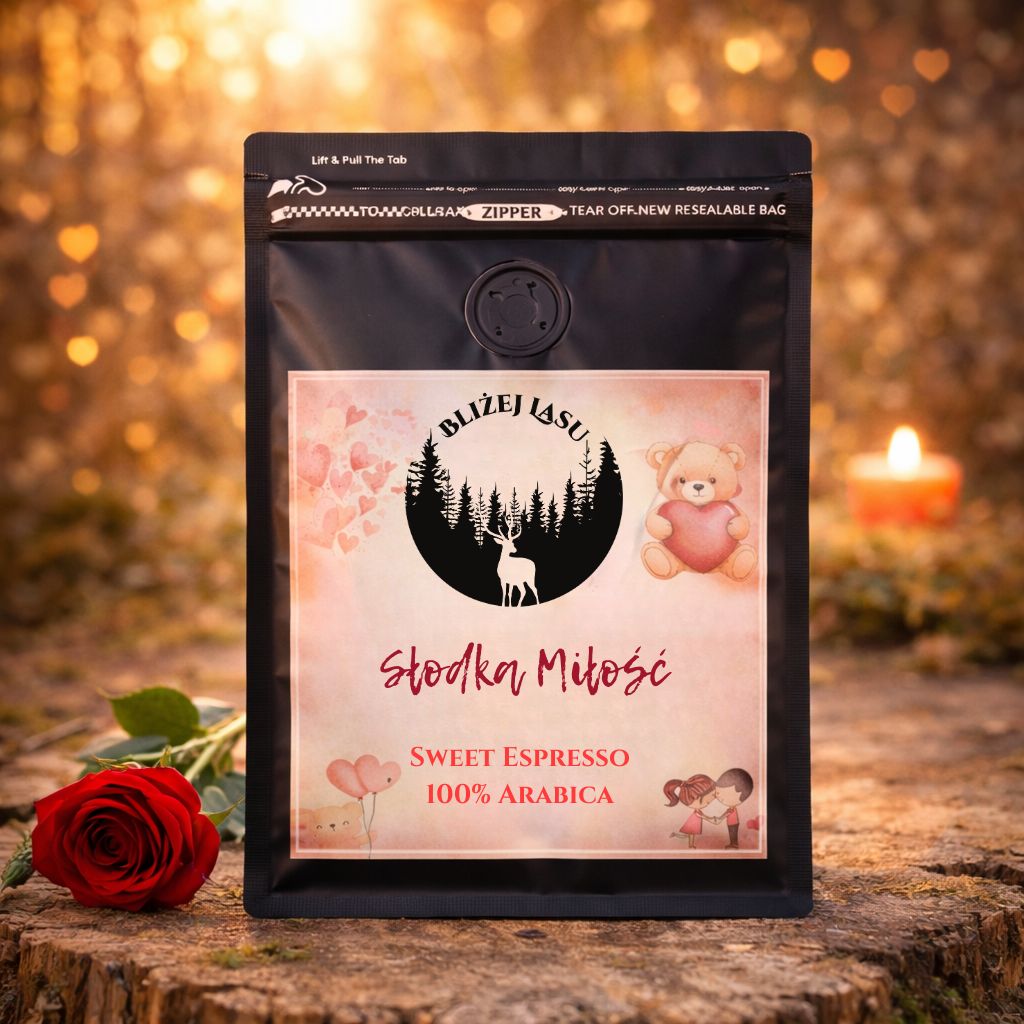 kawa mielona słodka miłość 200 g – blend brazylia kenia