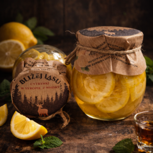 cytryna w syropie z whisky 260 g naturalny produkt polski