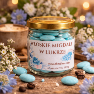 migdały w lukrze z wanilią bourbon