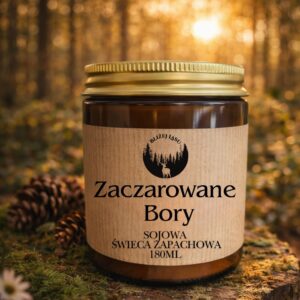 świeca sojowa zaczarowane bory bliżej lasu