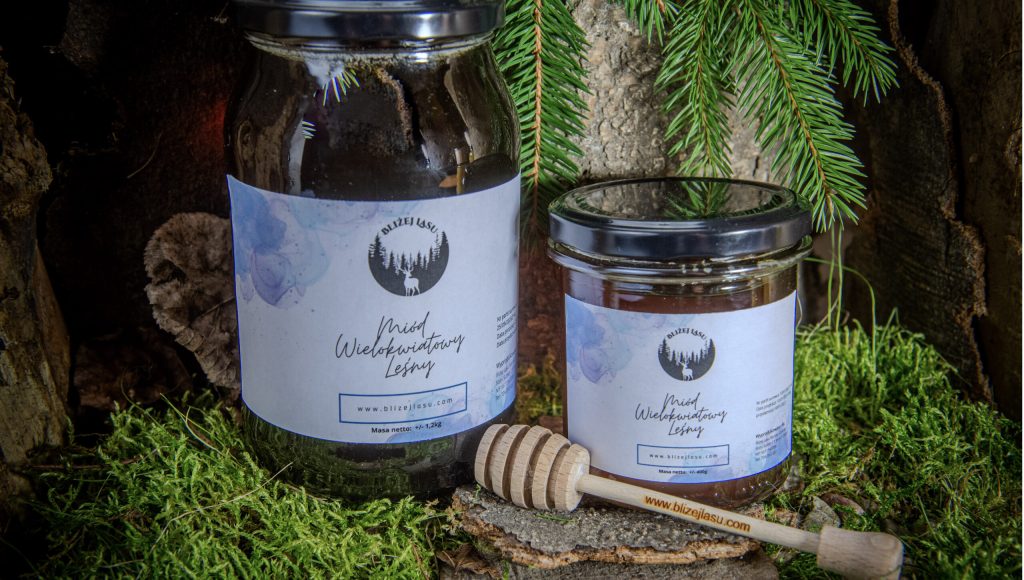 miód wielokwiatowy leśny 400g